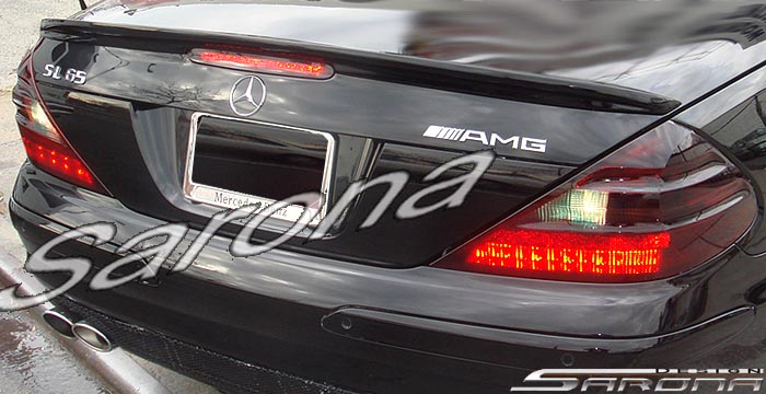 Custom Mercedes SL  Convertible Trunk Wing (2003 - 2012) - $299.00 (Part #MB-075-TW)